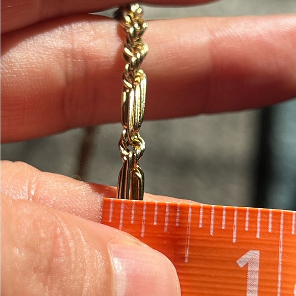 10k gold Rope necklace.Unisex-Thick and sturdy! - Picture 4 of 9